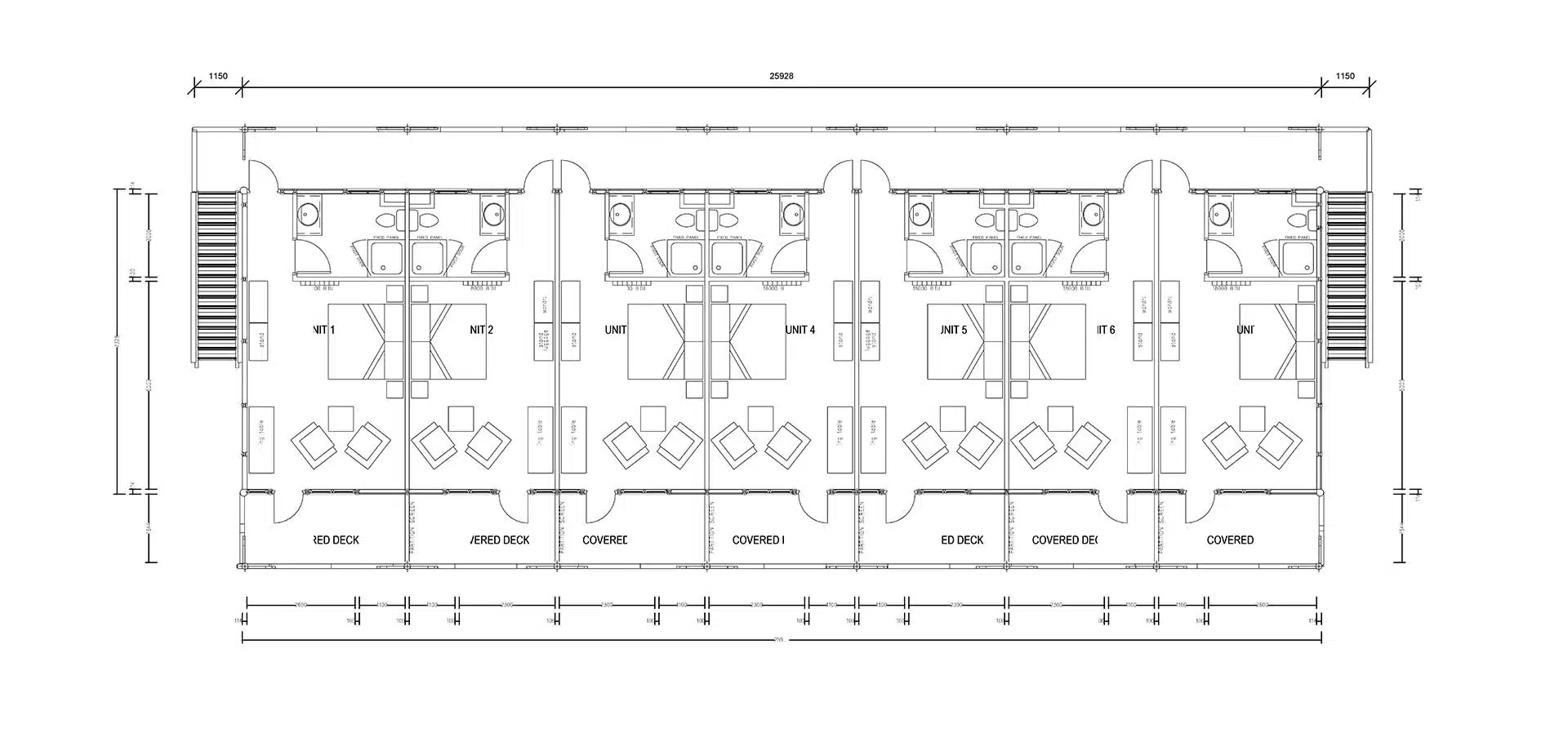 Guest house floor plan
